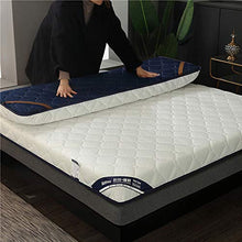 Tatami Antiscivolo, Materasso Traspirante a Doppio Strato Traspirante a Maglia Morbida Traspirante Materasso Pieghevole Singolo Doppio Studente Futon Mat per Dormire e Viaggiare,B,90x200cm