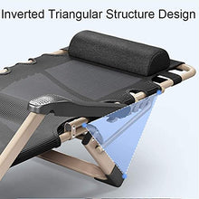 JFFFFWI Sedia Pieghevole Zero Gravity Lettino Prendisole Lettino Pieghevole Portatile Sedia reclinabile da Ufficio Regolabile Sedia reclinabile da Giardino Beach Garden Patio Relaxer Chair