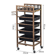 MEI XU Carrelli di Stoccaggio Scaffale - Carrello portautensili Carrello di Bellezza Carrello portautensili Carrello Multi-Strato Carrello portautensili Carrelli di Utilità