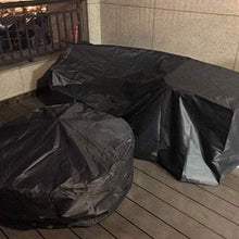 YULIAN Patio Mobili Covers 300x100x150cm Impermeabile 300x100x150cm, Mobili da Giardino all'aperto, Protezione Permanente Tear Protector Terrazza Arredo Validità UV Resistente al Cuscino Vari