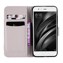 Bear Village® Xiaomi Mi 6 Cover, Alta qualità Custodia in Pelle con TPU Antiurto Interno Caso, Funzione Stand, Magnetica Cover per Xiaomi Mi 6, Farfalla