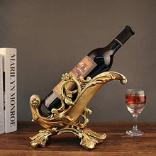 LHQ-HQ European Wine Rack Creativa, Vassoio Vino, Home Accessori Resina Pratico Vino Morbido Decoration Ornamenti