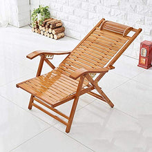 WUY Sedia da Giardino LQ Sedia a Sdraio Pieghevole e Regolabile con terrazza Esterna con poggiatesta Staccabile per Balcone Giardino Esterno in Campeggio terrazza
