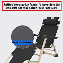 Sedia da salotto multifunzionale portatile singola pieghevole traspirante pausa pranzo sedia letto con cuscini e corrimano adatto per spiaggia balcone campeggio
