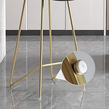 CMX-Barhocker Set di 3 sgabelli da Bar Alti da 26"/ 30", Sgabello da Bar in Finta Pelle con Schienale, sgabelli da Pranzo semplici ed Eleganti