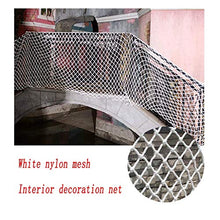 WaiMin Rete di corda bianca Decorazione del giardino Rete Rete di sicurezza for bambini Rete di protezione della rete Rete di tessitura Isolamento Rete di corda Balcone Rete anticaduta Griglia 10cm Di