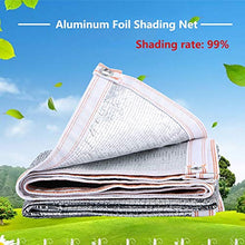 Rete ombreggiante Panno Ombreggiante per Tende da Sole per Stanze da Sole, Telo Reticolato in Alluminio 99% Riflettente - Isolamento, 150 G/M² (Size : 3x5M)