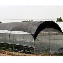 YS Panno Parasole Multiuso per Esterni, Parasole a 4 Pin Rete per Parasole Tenda da Sole a Vela per Giardino Esterno Fiore Pianta per Fiore Pianta,Nero,2X95M
