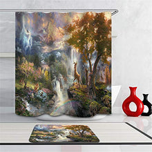 LIYAN Combinazione Bagno. Immagini Chiare E Colori Vivaci Rendono Il Tuo Bagno Pieno di Vita. Accessori da Bagno. Foresta. Cervo.