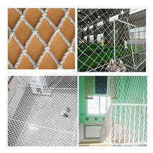 WaiMin Piscina for bambini antisfondamento Rete di sicurezza in corda Piscina for bambini Sicurezza in piscina Protezione for piscina Protezione Isolamento in rete Rete anti-gatto Corda bianca 50x50mm