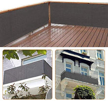 HAOMENGG Schermi di Protezione per la Privacy del Balcone, Parasole Protezione per Recinzione del Vento Rete di Protezione per la Privacy del Balcone per la casa Paravento per la terrazza Protezione