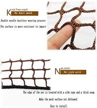 Protective net decoration / For bambini Scale antiurto Net Balcone Protezione Net Brown Cat interna ed esterna disponibile Bambino Safety Net Dimensione 2,5 centimetri maglia di 4 millimetri corda net