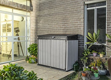 Keter Porta Attrezzi da Esterno Elite Store in Duotech con Pavimento Incluso, 140 x 82 x 124 cm