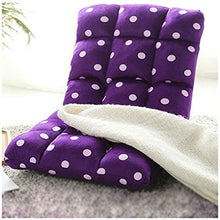 SMC Poltrona reclinabile Pieghevole della Poltrona della Finestra della Baia del Salotto della Finestra del Salotto Pigro Staccabile (Color : Purple, Dimensione : 80X40cm)