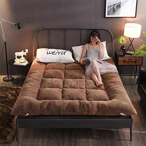 Materasso doppio pavimento singolo Materassino giapponese, addensato Tatami Materassino per dormire Materasso avvolgibile pieghevole Ragazzi ragazze Materasso dormitorio Materasso (C,150*200cm)
