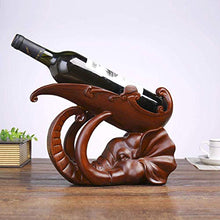 LHQ-HQ Decorazioni Arte Artigianato Wine Rack Elefante Vino Testa della Bottiglia cremagliera Regalo Armadio Rack Vino Decorazione