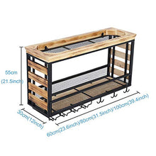 YZ-YUAN Portabottiglie di Alta qualità Portabottiglie da Vino/Portabottiglie/Portabicchieri da Vino/Portabottiglie sospeso/Mensola per Decorare Il soffitto per Bar,