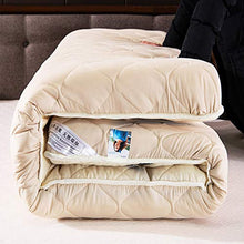 Tatami Materasso futon, materassi futon Tradizionali Trapuntati Giapponesi, Materasso Tatami Tappetino Pieghevole Mattress Ultra Morbido Addensato,B,120 * 200cm/47 * 79inch
