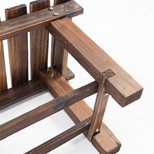 JLLXXG Panca con Scarpetta da Banco in Legno - Forest Garden Forest Sleeper Bench