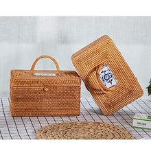 Comodità, cassettiera per medicine domestiche, armadietto medico di primo soccorso, scatola in rattan, adatta per la famiglia, piccola medica, pratica