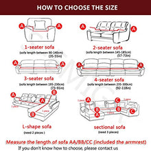 uyeoco Fodere Copridivani Universale, Copridivano Elasticizzato, Sofa Mobili Protettore Copertura Divano Antiscivolo, Ideale per poltrone, divani a 2/3/4 posti (Color : J, Size : Pillowcase*1)