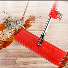 WAMSY Mop Set Mop Piatto A Mano Libera Mop Lazy Home con 2 Straccio Mop Piatto Lavaggio A Mano Gratuito