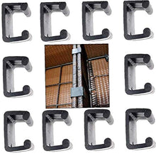 Clip Outdoor Furniture Patio Wicker clip di plastica Divano Connect Clamps per sedie mobili da giardino del sofà 10PCS 6CM