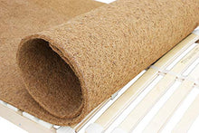 MW.Shop.24 - Coprimaterasso in fibra di cocco di alta qualità per rete a doghe (160 x 190 cm), traspirante, anti allergeni, antiacaro, prodotto in UE
