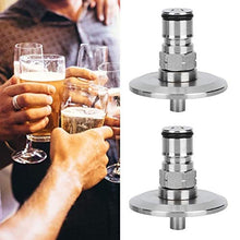 Conkergo 2pcs 304 Acciaio Inossidabile Homebrew Keg 1.5in Tri? Morsetto A Sfera Blocco Post Adapter Adattatore Brewing Raccordo