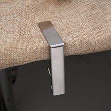 HCYY Clip per tovaglia 6 Pezzi Clip per tovaglia a Molla Grande Clip per tovaglia in Acciaio Inossidabile Clip per Stoffa Morsetto per Matrimoni Supporto per Tavolo da casa