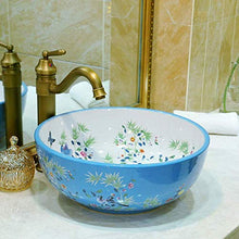 HYY-YY Lavabo/Rotonda Art Bacino/Lavabo/gabinetto Bacino del Bagno in Ceramica Lavabo Bella Pratico (Color : Natural)