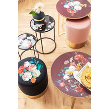 Kare Design Sgabello Cherry Fucsia/Ottone Ø35cm