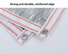Rete ombreggiante Telone Reticolato Riflettente al 99% in Alluminio per Camera di Sole/Tetto/Posto Auto Coperto/Serra per Piante, 150 G/M² (Size : 3x5M)