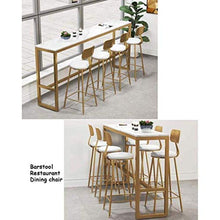 LWW Sedie, con gambe in metallo Pu sedie a rotelle Seduta colazione Bar Kitchen Max.200Kg,Oro,Seatheight45cm