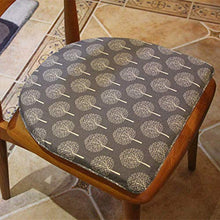 HYLX Cuscino Sedile, Cuscino Sedia, Cuscino Sgabello Rotondo, Cuscino Sedia Floreale Antiscivolo in Cotone Spesso, per Giardino, terrazza Esterna