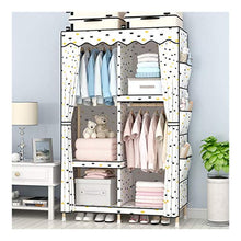 Guardaroba Armadio Semplice Panno Armadio Solid Baby Baby for Bambini Legno Piccolo Singolo Dormitorio Camere da Letto Gabinetto Armadio XINYALAMP (Color : B)
