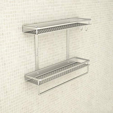 DZHTWSRYGR Bathroom Corner Shelf Space Aluminum Bathroom Shelf Toilet Shelf