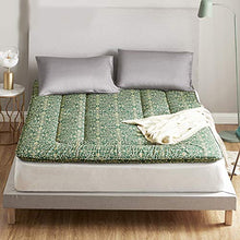 YXXCD Materasso Letto Futon Pavimento Tatami Materasso Tappetino Morbido Mantieni Caldo Confortevole Pieghevole Giapponese Alta qualità Domestico Student Dormitorio-Verde 120x200cm(47x78inch)