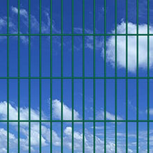 vidaXL Set21 Pannelli di Recinzione 2D Giardino 2008x2230mm 42m Verde in Acciaio