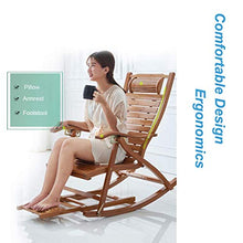 Lounger Poltrone reclinabili Pieghevole Resistente alle intemperie con bracciolo di Supporto | Sedia a Dondolo Vintage,Sedia a Dondolo da Giardino,Max 150kg