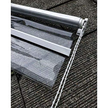 Tende A Rullo Trasparenti, PVC Tenda Divisoria, Spessore 20mil Impermeabile A Prova Di Polvere Con Connettore E Cavo A Catena In Rilievo Per Balcone, Portico, Pergola