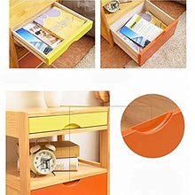 Comodini di Legno Solido Cassetone, Resistente, Adatto for Camera da Letto Soggiorno, Etc. (Color : B)