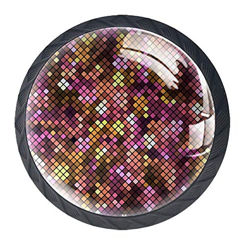 Wetia Paillettes Lucide per la Cucina di casa Armadio Armadio Armadio Nero 3,5 x 2,8 cm