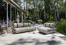 Karup Design Buckle Up out, Poltrona e Divano in Dralon, Letto Lounge, mobili da Giardino e mobili da Giardino con Tessuto Dralon Resistente alle Macchie e Idrorepellente.