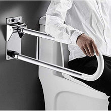 Maniglioni da bagno Non Slip pieghevole Supporto maniglia della guida, servizi igienici di sicurezza Grab Bar Premium corrimano Bagno Maniglia, Rust and Wear Balance Resistente Assist Accessori da bag