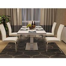 QinWenYan Sgabelli da Bar 2 sedie da Cucina da Cucina con robuste Gambe in Metallo Sedia da Bar (Color : White*2, Size : One Size)