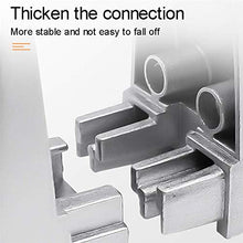 BIN 2Pcs Sneeze Guardia Staffe Stand Schermo Partition Bracket Clip Holder Vetro Morsetti Separè Clip Morsetto per Office Desk Table Supporto da Tavolo E Divider Supporto