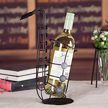 Portabottiglie Per Vino,Portabottiglie Per Sassofono,Statuina In Metallo Portabottiglie Per Sax Pratica Figurina Artigianato Opere D'arte,Portabottiglie Per Vino Creativo Per La Decorazione Domestica