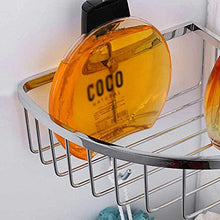 L.BAN Cestino per Doccia da Parete in Argento con 2 Ganci, Supporto per WC sospeso in Bronzo, Supporto per Organizer da Bagno in Acciaio Inossidabile per portaoggetti da Doccia