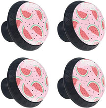 Anguria Estate Rosa Pomelli per Porta Set di 4 Pomelli per Mobili Manopole per Cassetti Cucina Armadio Vetro